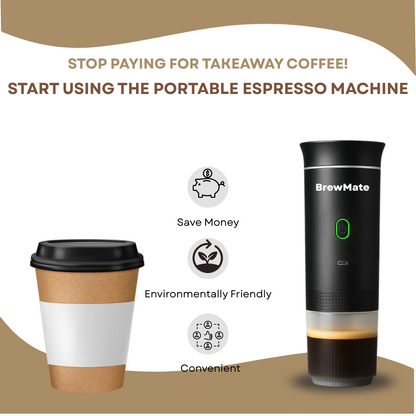 BrewMate Portable Espresso Machine